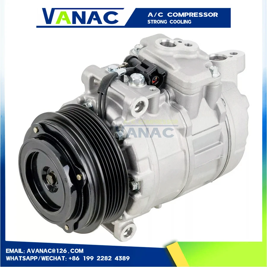 

Auto PXV16 AC Compressor For LAND ROVER RANGE ROVER Mk III LM 4.4 4.2 JPB500211 JPB500210 LR012799 Sanden 8648 8636