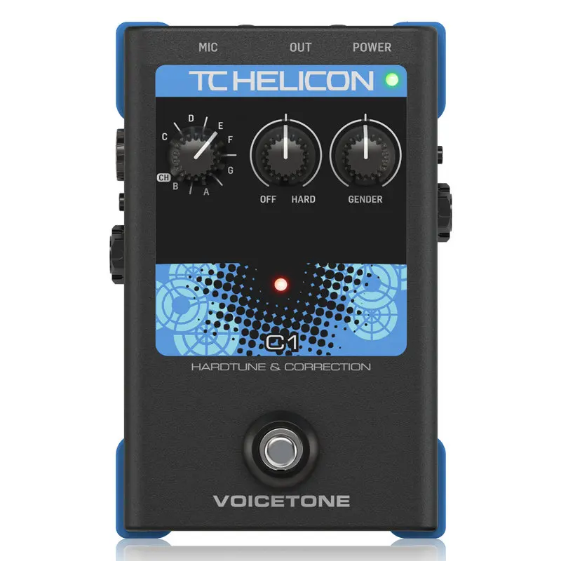TC-Helicon VoiceTone T1/R1/H1/E1/D1/C1 Reverb Electronic Vocal Monolithic