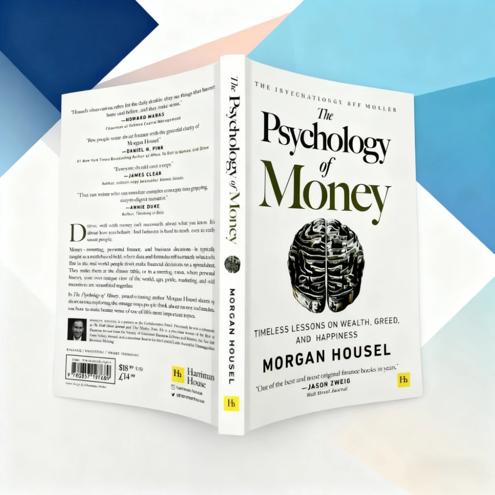 Psychologia Pieniędzy — Niezwykłe lekcje o bogactwie, chciwości, szczęściu. Książki o finansach dla dorosłych.