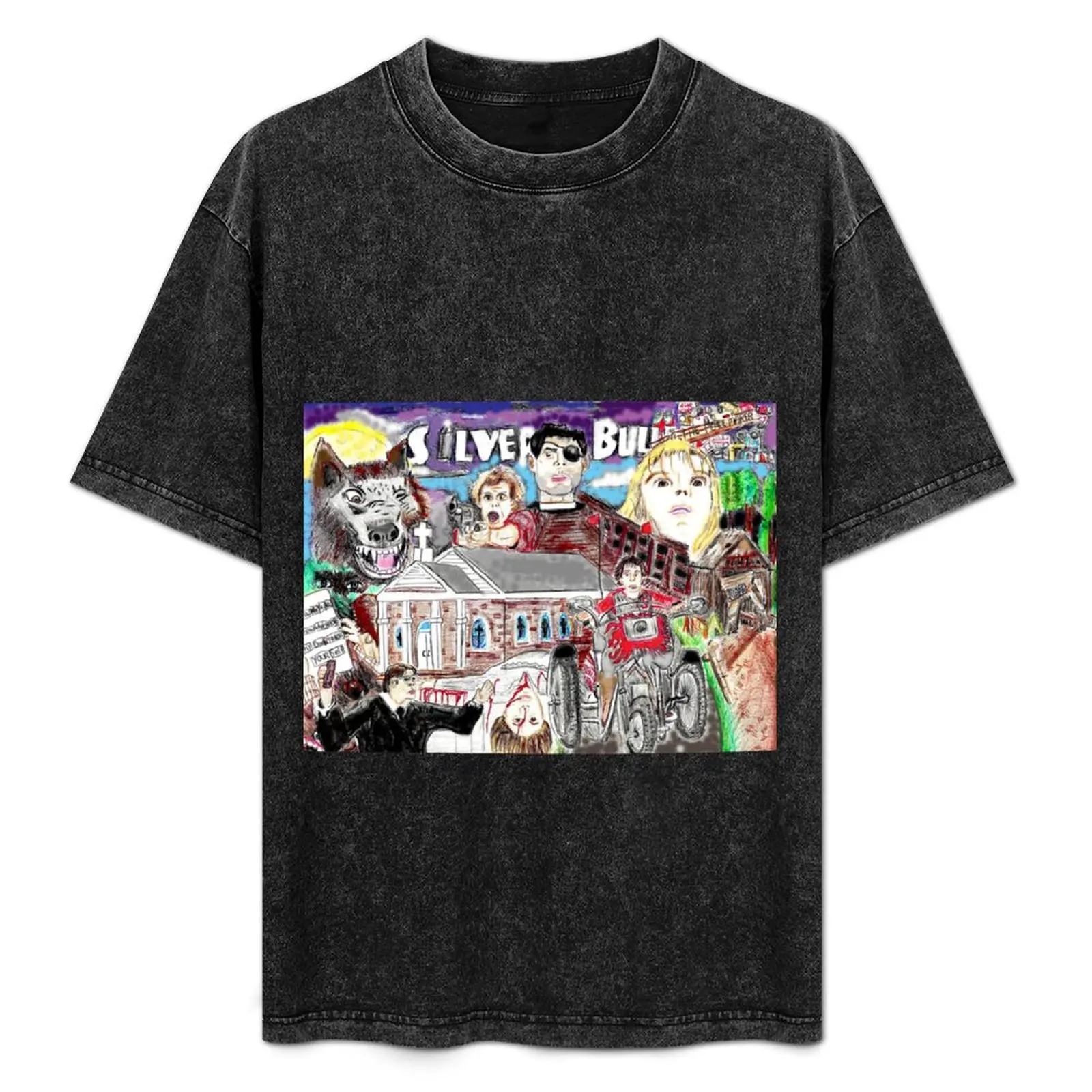 

Silver Bullet T-Shirt funny t shirts cotton man t shirt cotton T-Shirt