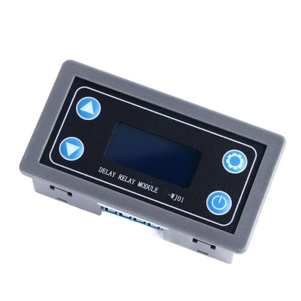 XY-WJ01 Relay Module 0.01s-9999min DC 6-30V Cycle Timing Circuit Switch LCD Display 1 Channel Relay Module Cycle Timing