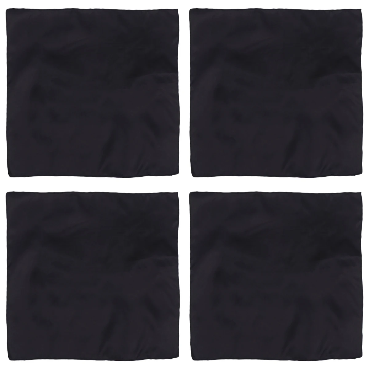 

12 Pcs Cup Cloth Table Solid Color Napkin European Style Simple Flatware Pad Tableware Useful Placemat