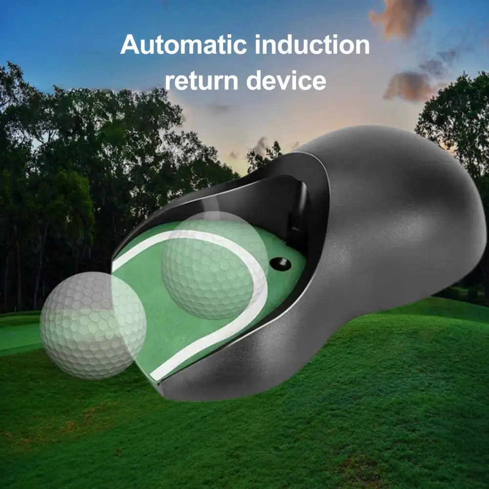 Golf Automatische Putting Ball Return Cup Golf Putting Loch Training Aid Elektrische Ball Zurück Gerät Golf Praxis Set