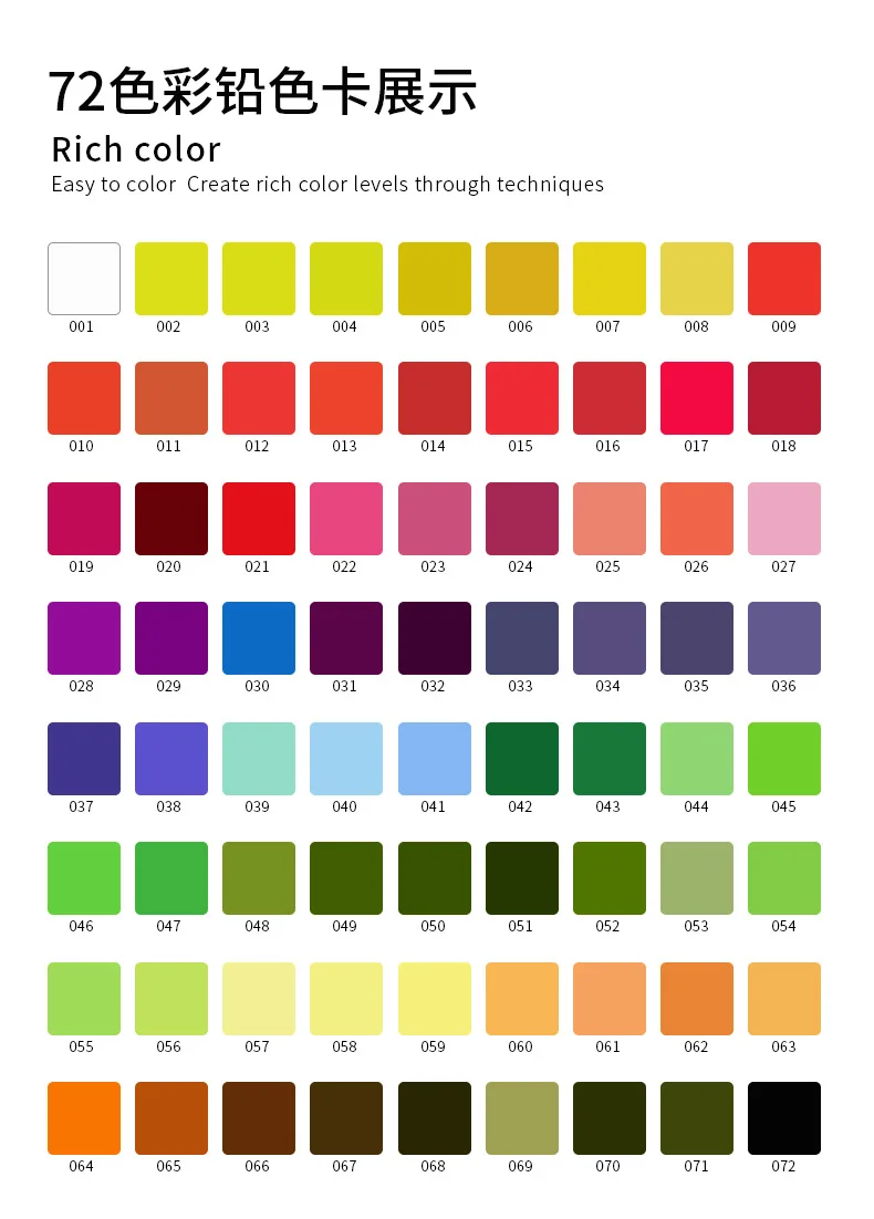 ดินสอสีสีน้ำมันสีน้ำมันคุณภาพสูง72สีแกนนิ่มศิลปะในกล่องเหล็กดินสอวาดรูปสำหรับศิลปินร่างภาพวาดวัสดุสิ้นเปลือง