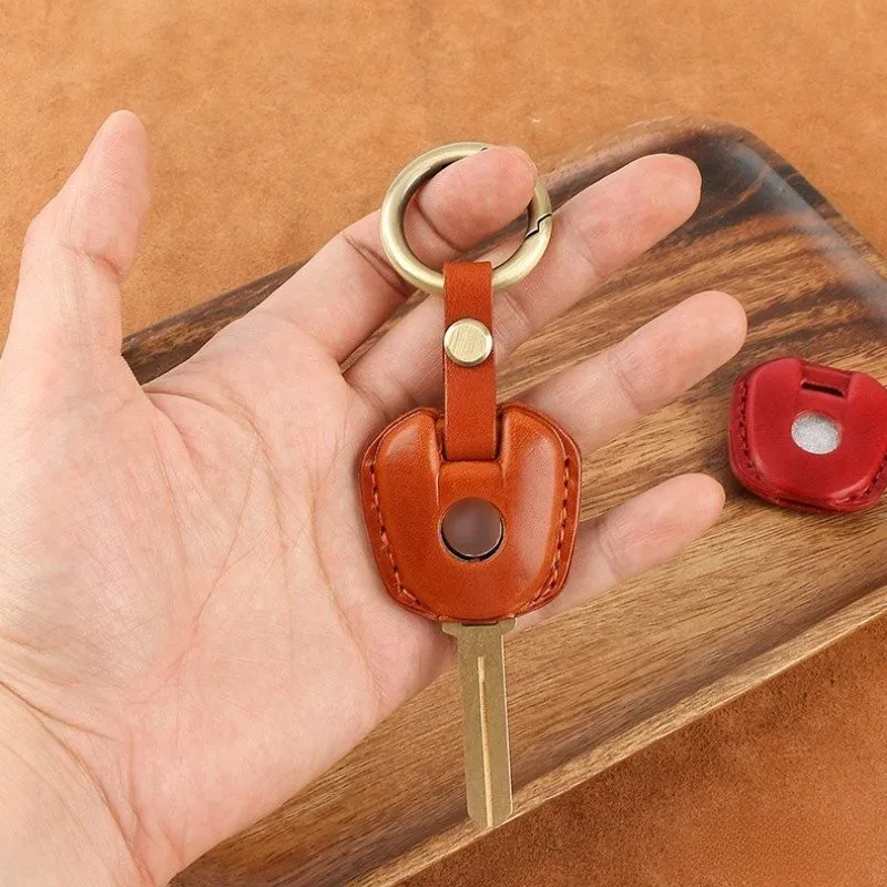 لهوندا CBR650 CB550 NC750 دراجة نارية اليدوية مفتاح حافظة مشبك سلسلة سلاسل المفاتيح بولي Leather الجلود غطاء مفتاح الملحقات