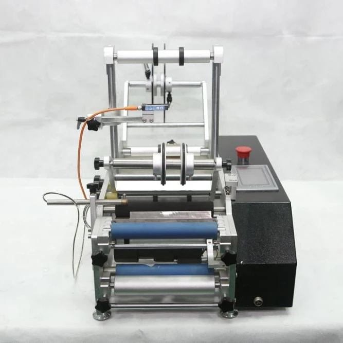 

Sticker Labeling Machine Semi Automatic For Round And Flat Bottle
