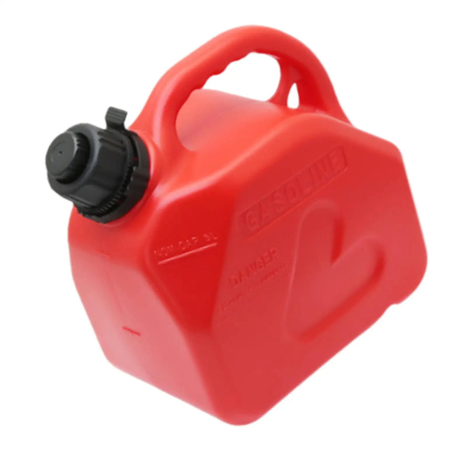 Portable Petrol Tank Plastic Fuel Canister Durable Pressure Resistant Gasoline Storage for Car SUV Motorcycle