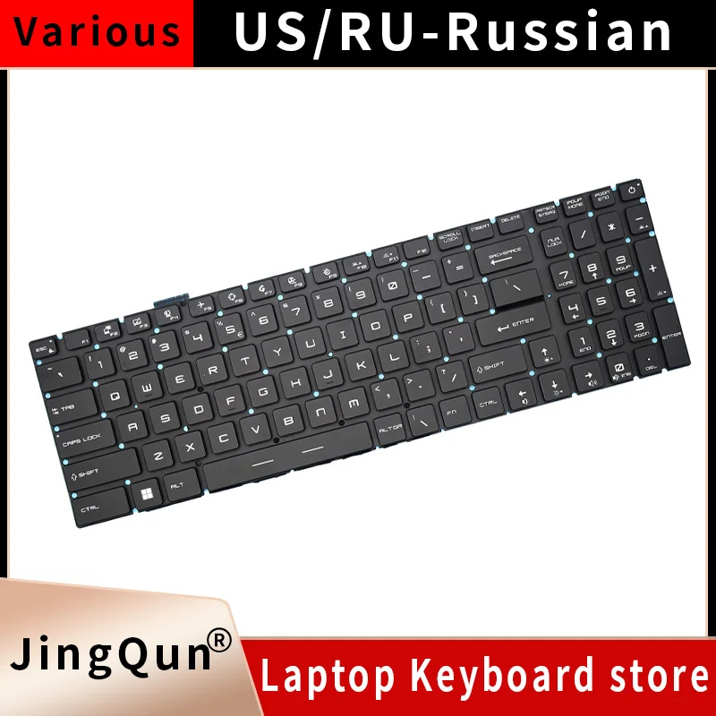 Laptop Keyboard US For MSI GE76 GP76 GS76 Raider 10UG 10UE 10UH MS-17K3 MS-17K2 MS-17K1 MS-17K4 MS-17KK Alpha17 Backlit