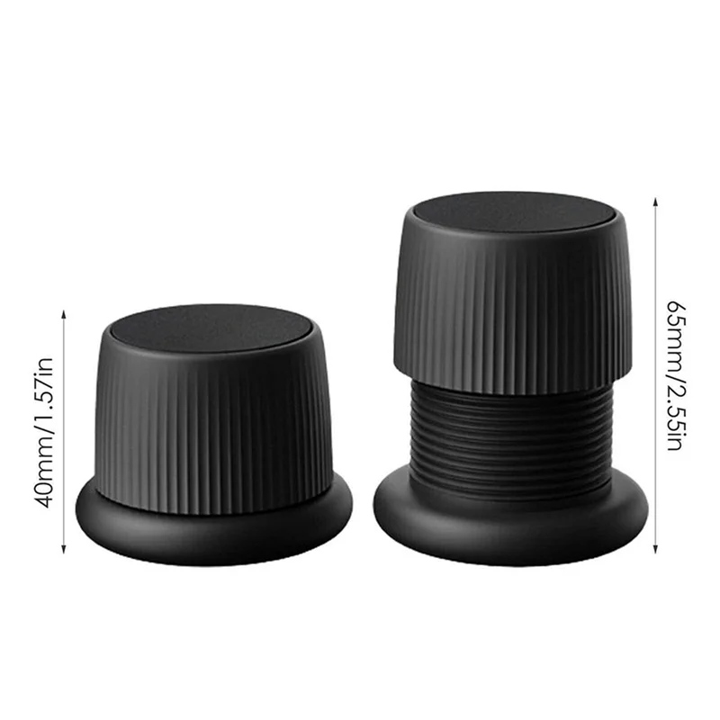 AS96-6X Elevadores de cama ajustables Elevadores de muebles resistentes Sofá Mesa Sofá Elevador de piso -Negro