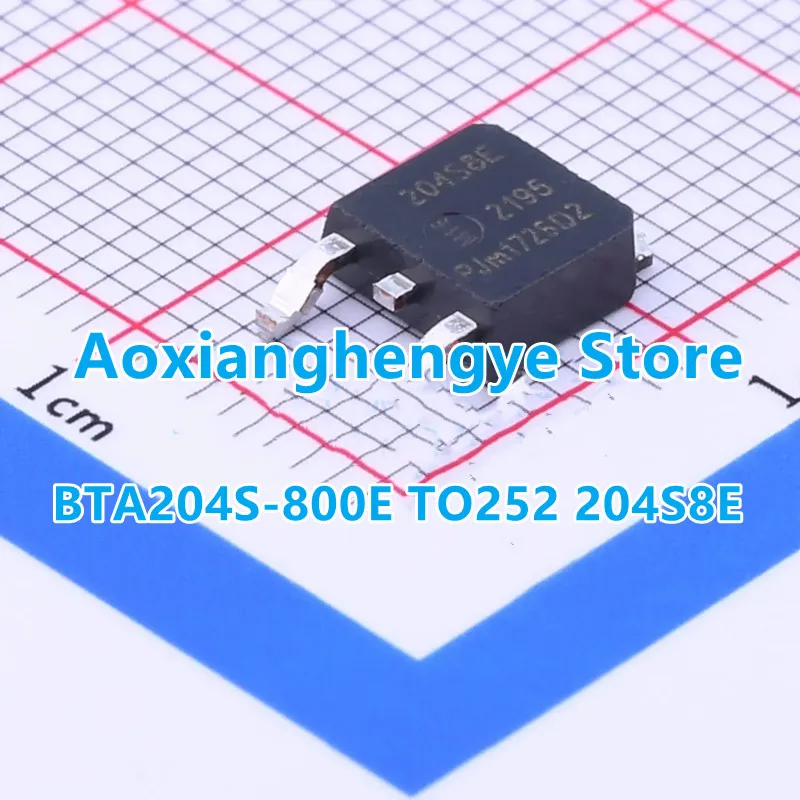 5PCS BTA204S-800E TO252 204S8E 4A 800V Three quadrant triacs guaranteed commutation
