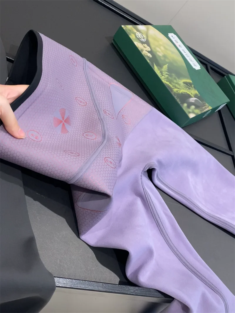 

Warm Fce Lined Thiened High Waist a Butt Enhancing Slimming Leggings for Women Casual Long Pants Tummy Control