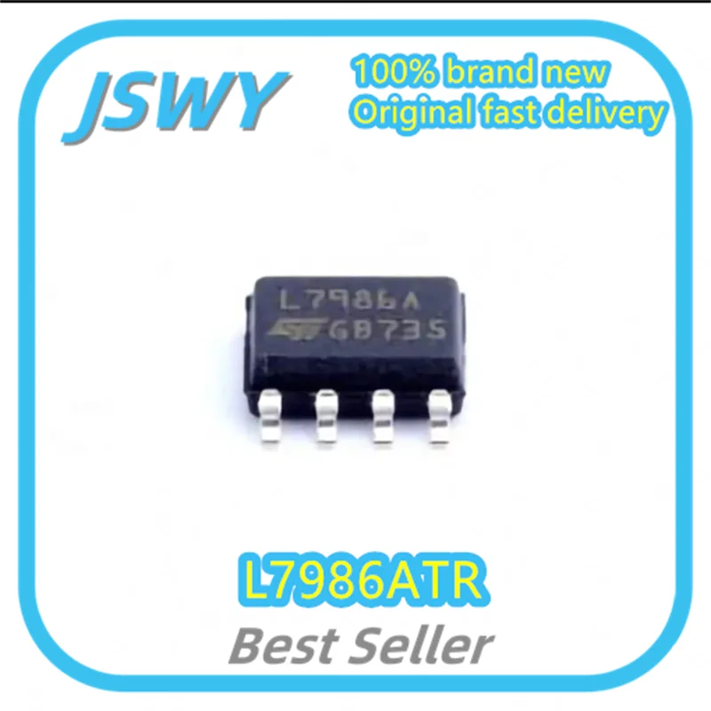 (10/50pcs) L7986ATR L7986A SOP-8 Switching Voltage Regulator Chip Original Bulk Stock Bestselling Electronics
