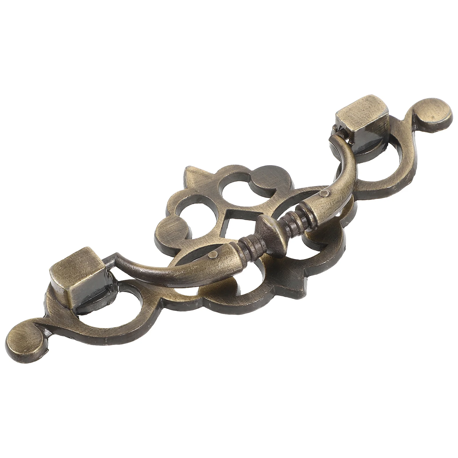 

Vintage Cabinet Pull Zinc Alloy Retro Style Drawer Handle Decorative Furniture Pull for Wardrobe Dresser Closet