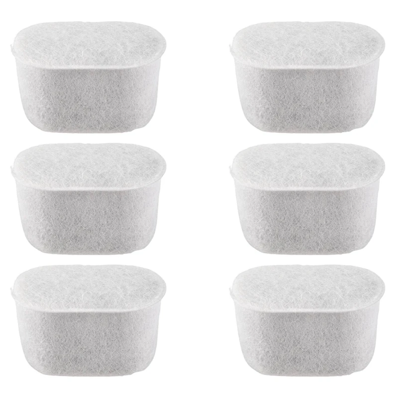 تنظيف 6 عبوات لمرشحات المياه المتوافقة مع BWF100 لعنصر مرشحات المياه لآلة الإسبريسو