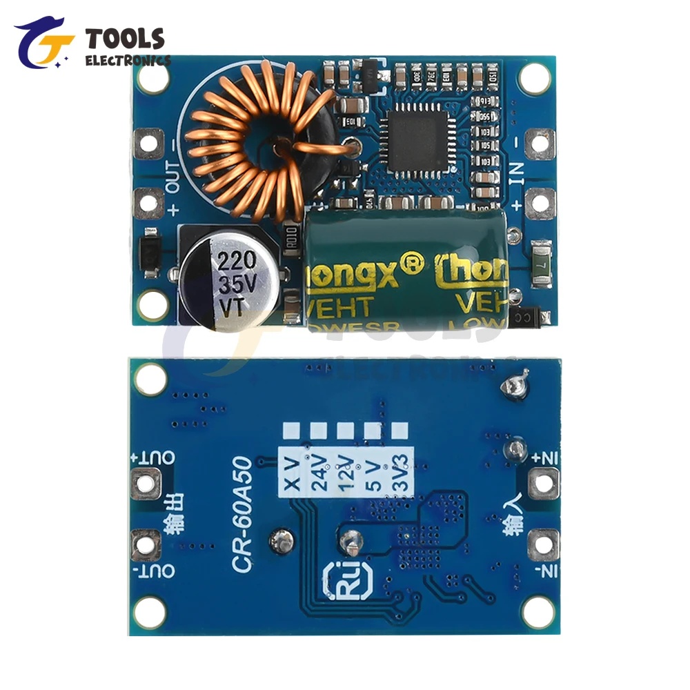 DC-DC Buck Module 12-60V To 5V/12V Step Down Converter Buck Regulator Module 60V 48V 36V 24V