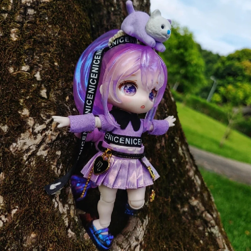 정품 Maytree 12 별자리 1 2 시리즈 블라인드 박스 애니메이션 피규어 이동식 조인트 Bjd 모델 미스터리 박스 맞춤형 선물