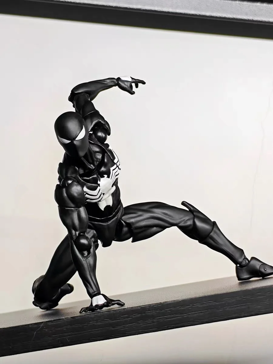 ในสต็อก 2025 ใหม่SpiderรูปCtของเล่นสีดําสีแดงSpider Messของเล่นอะนิเมะAction Figureรูปปั้นหุ่นที่กําหนดเองของขวัญของเล่น