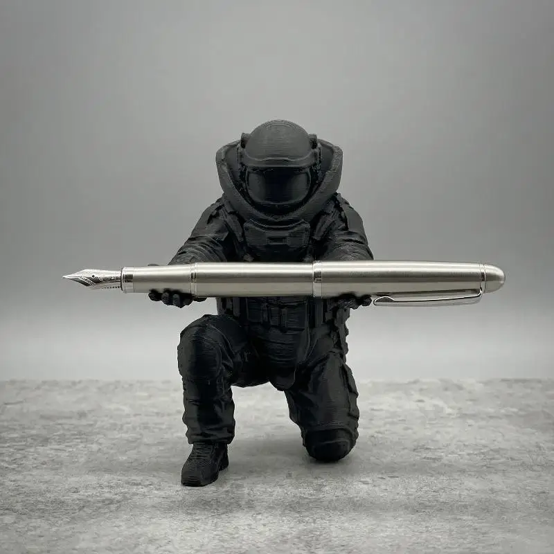 Bomb Disposal Unit Pen Holder Unique 3D Printed Desk Organizer Military Style Stationery Stand for Office Decor