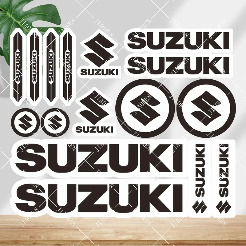 

New Reflective Suzuki Stickers Motorcycle Declas GSX600 GSX750 GSX1000