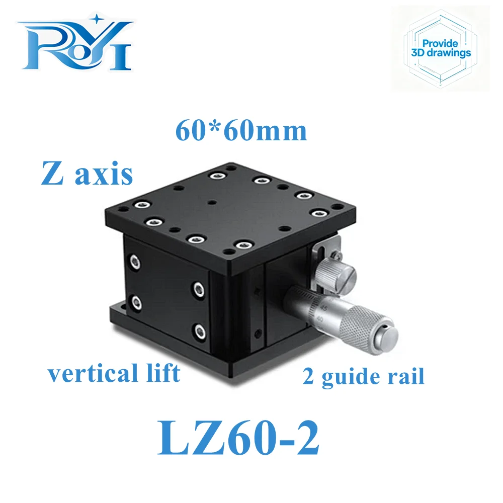 plateforme-de-deplacement-optique-a-2-rails-axe-z-60-mm-lz60-2-plateforme-de-levage-reglable-en-hauteur-a-reglage-fin-de-haute-precision