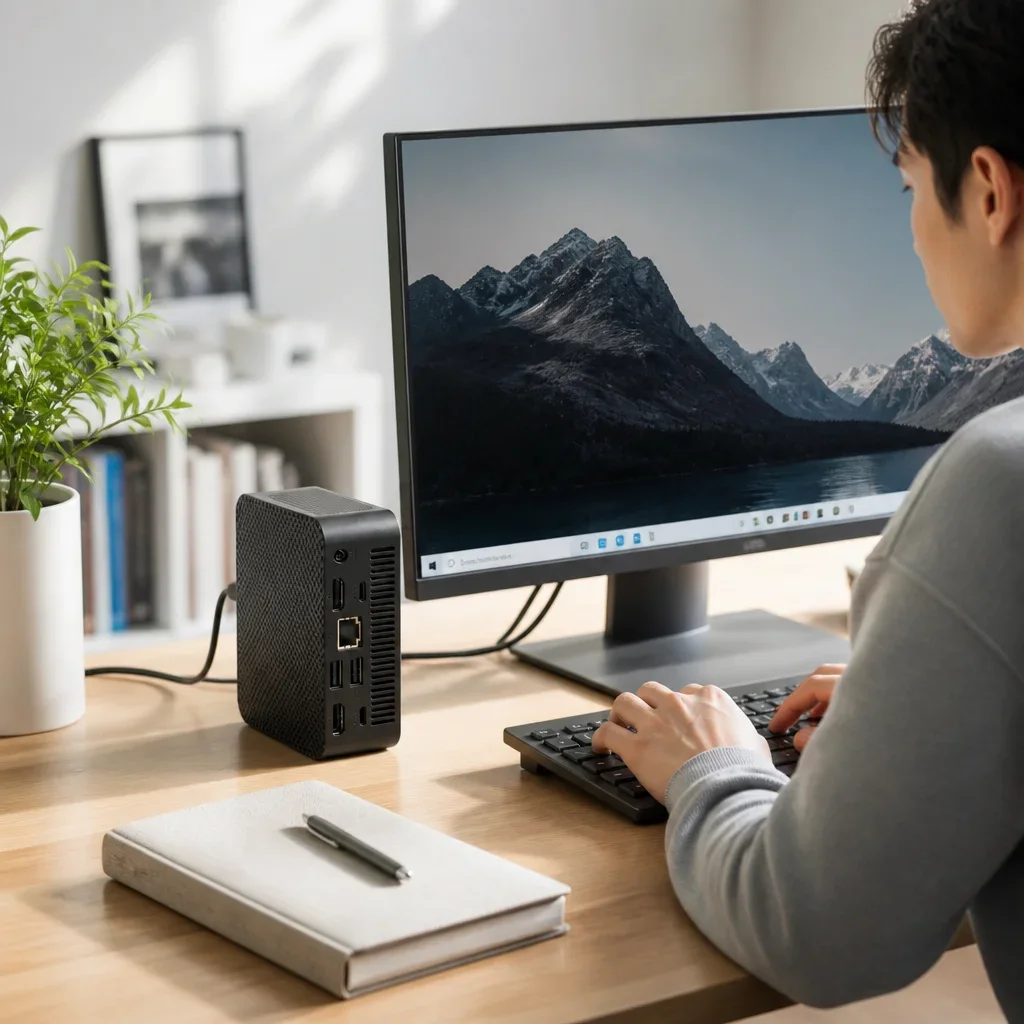 2026 Arrival Core  N150  BT5.2 WiFi6 Portable Mini PC Computer16GB RAM 1TB/2TB BIG SSD Gaming Computer  office Desktop