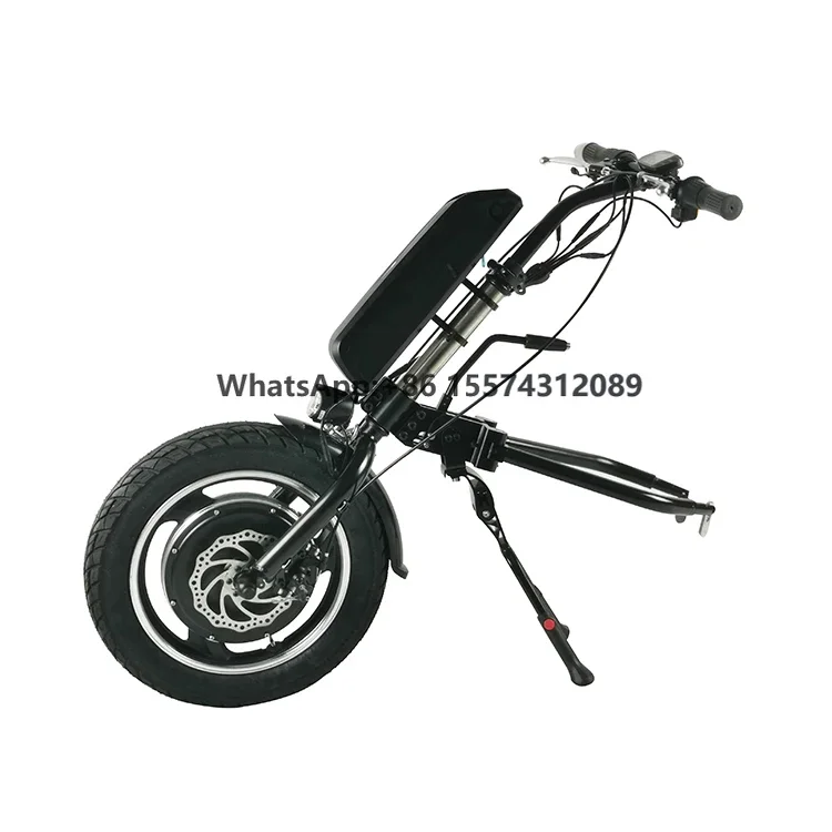 Rehabilitation+therapy+supplies 36v 350w suspension electric wheelchair handcycle 12 inch wheel