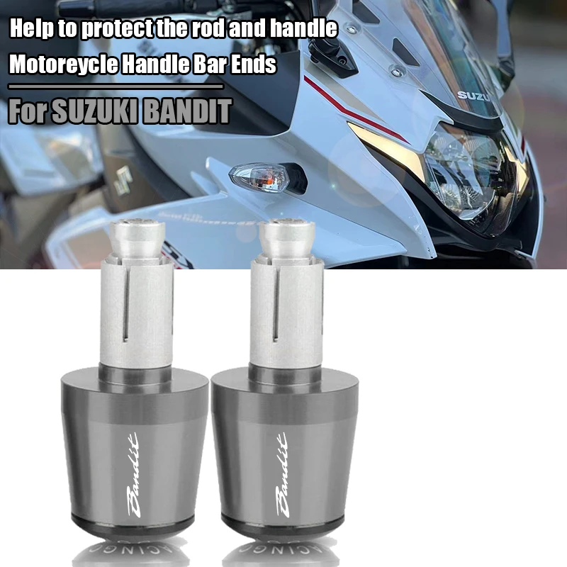 

Для SUZUKI BANDIT GSF 250 600 650 1200 1250 S N ABS Bandit мотоциклетная ручка, концы заглушек, заглушки на руль, колпачки