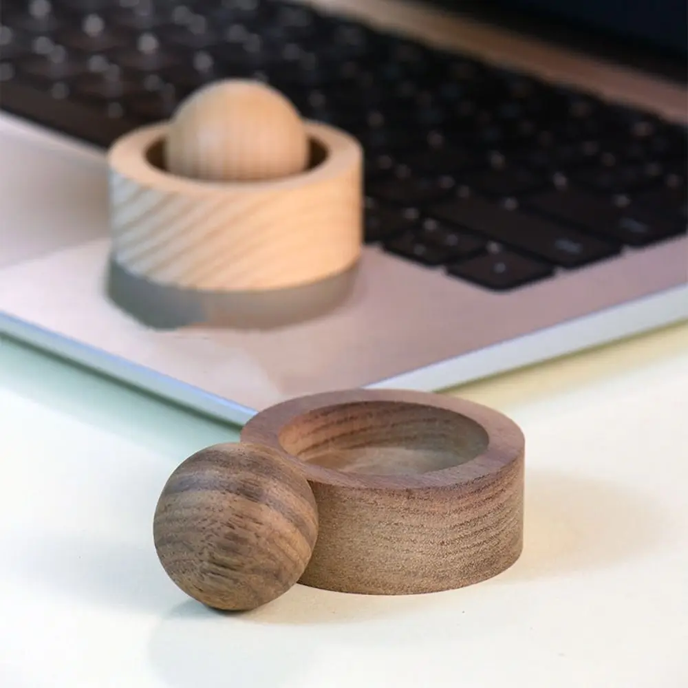 Spherical Essential Oil Diffuser Expanded Wooden Aromatherapy Inhaler Long-lasting Fragrant Wood Home Bedroom Ornaments