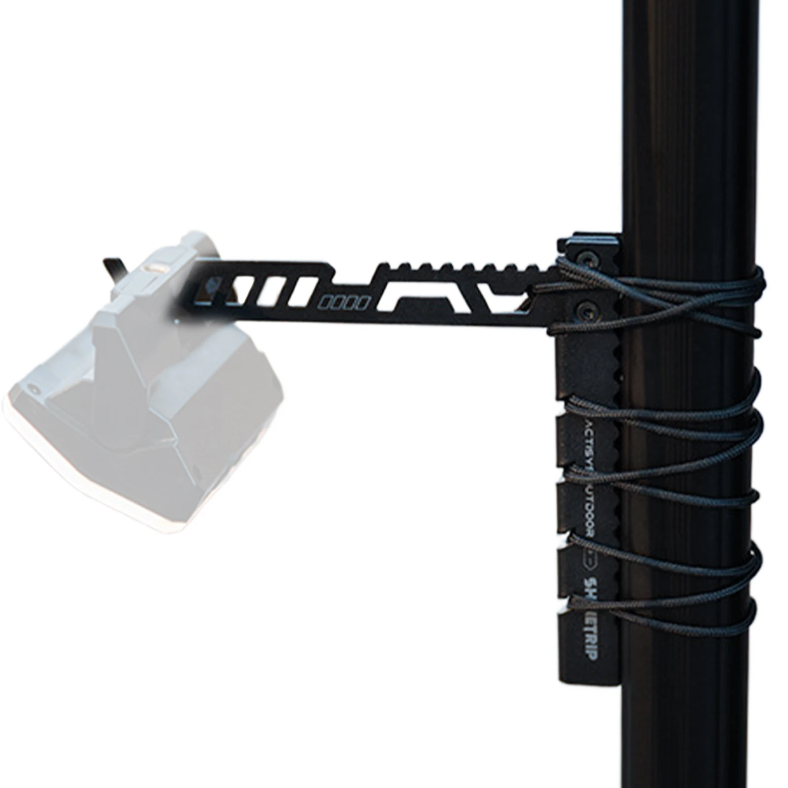 

Складная алюминиевая подставка для фонаря с веревкой, держатель уличной лампы, кронштейн для пикника, пешего туризма, рыбалки, альпинизма, садового барбекю