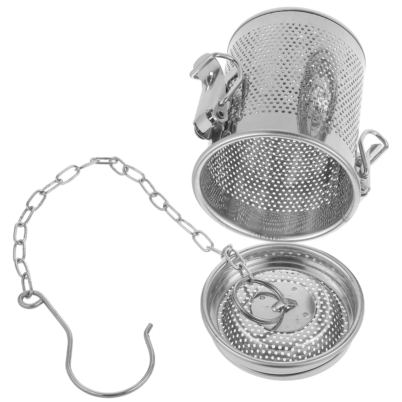

Stainless Steel Halal Basket 8cm Spice Ball Pot Stewed Strainer Tea Ball Kitchen Supplies Seasoning Filter Soup Grease Strainer