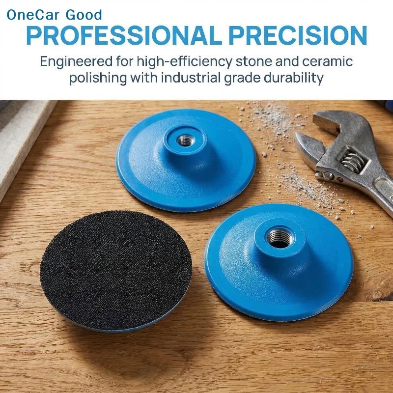 

3Pcs Polishing Pad Sanding Disc Backing Pad Selfadhesive Disc Angle Grinder Tray M10 M-14 M-16 Thread Polishing Discs Abrasive T