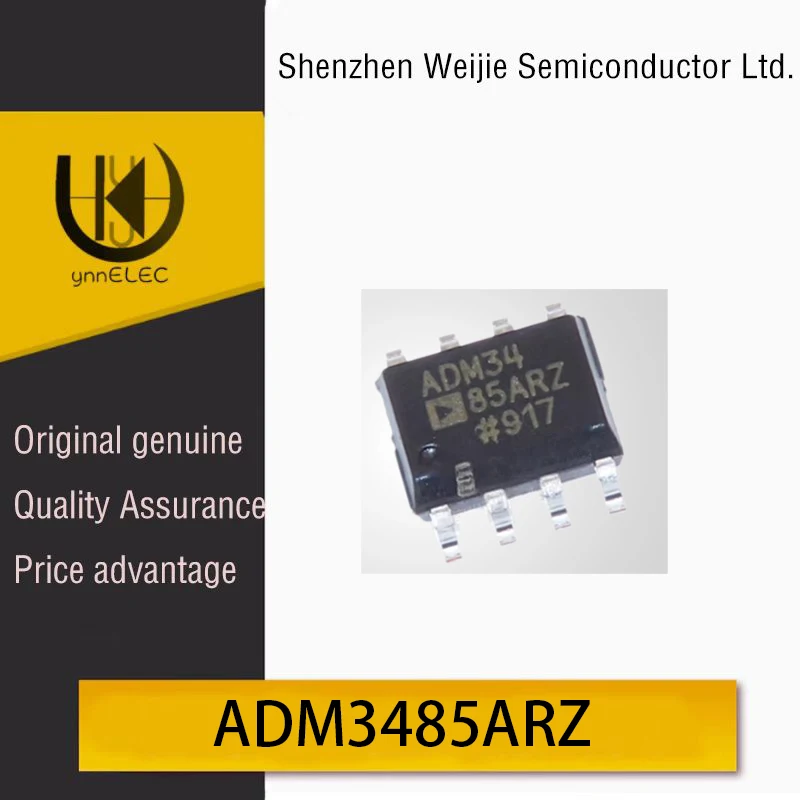 Brand New Original ADM3485ARZ ADM3485EARZ-REEL7 RS485 Transceiver Chip, Silk-Screen SOP8