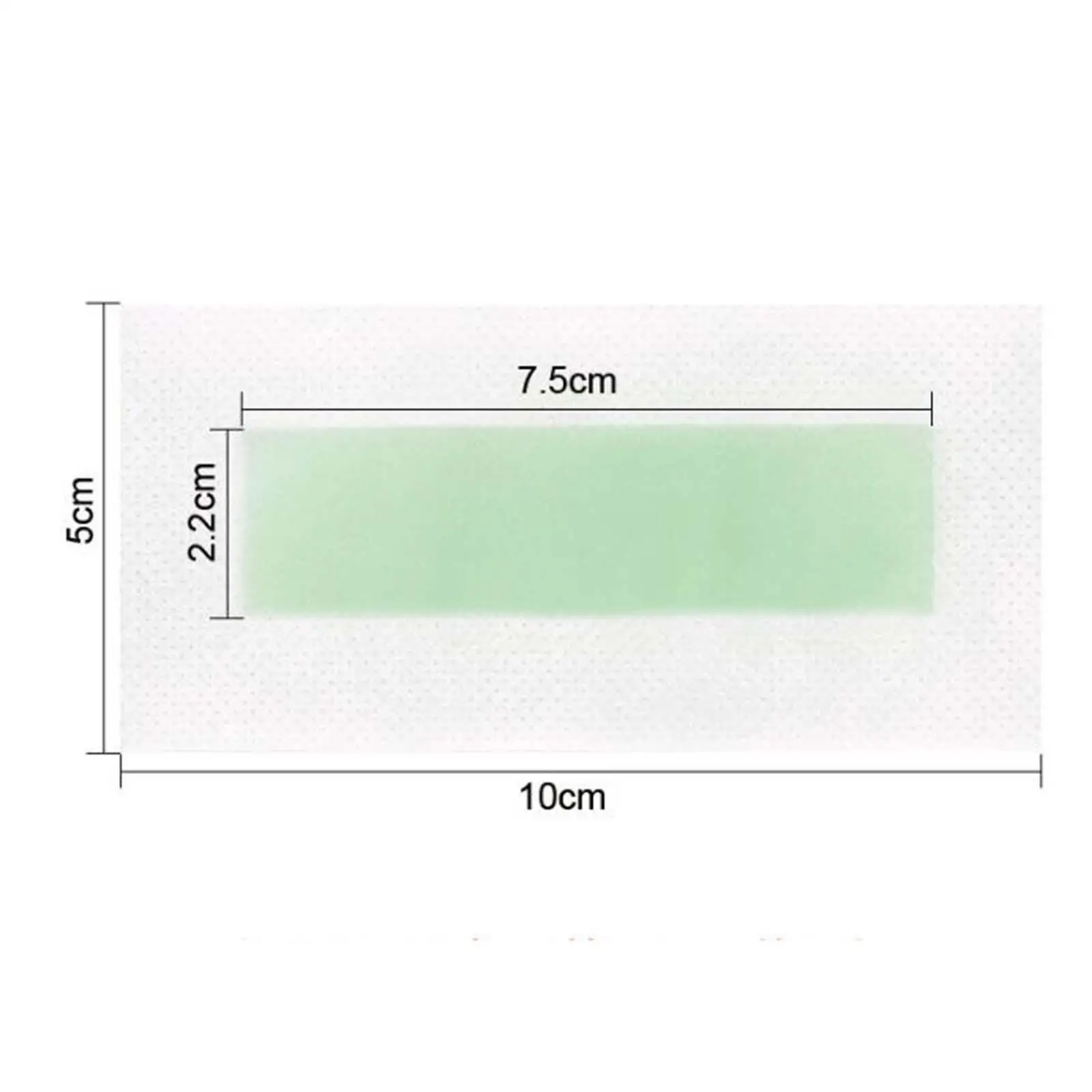 ボディ、フェイス、アーム、アイブロウペーパー、24個の脱毛ストリップ