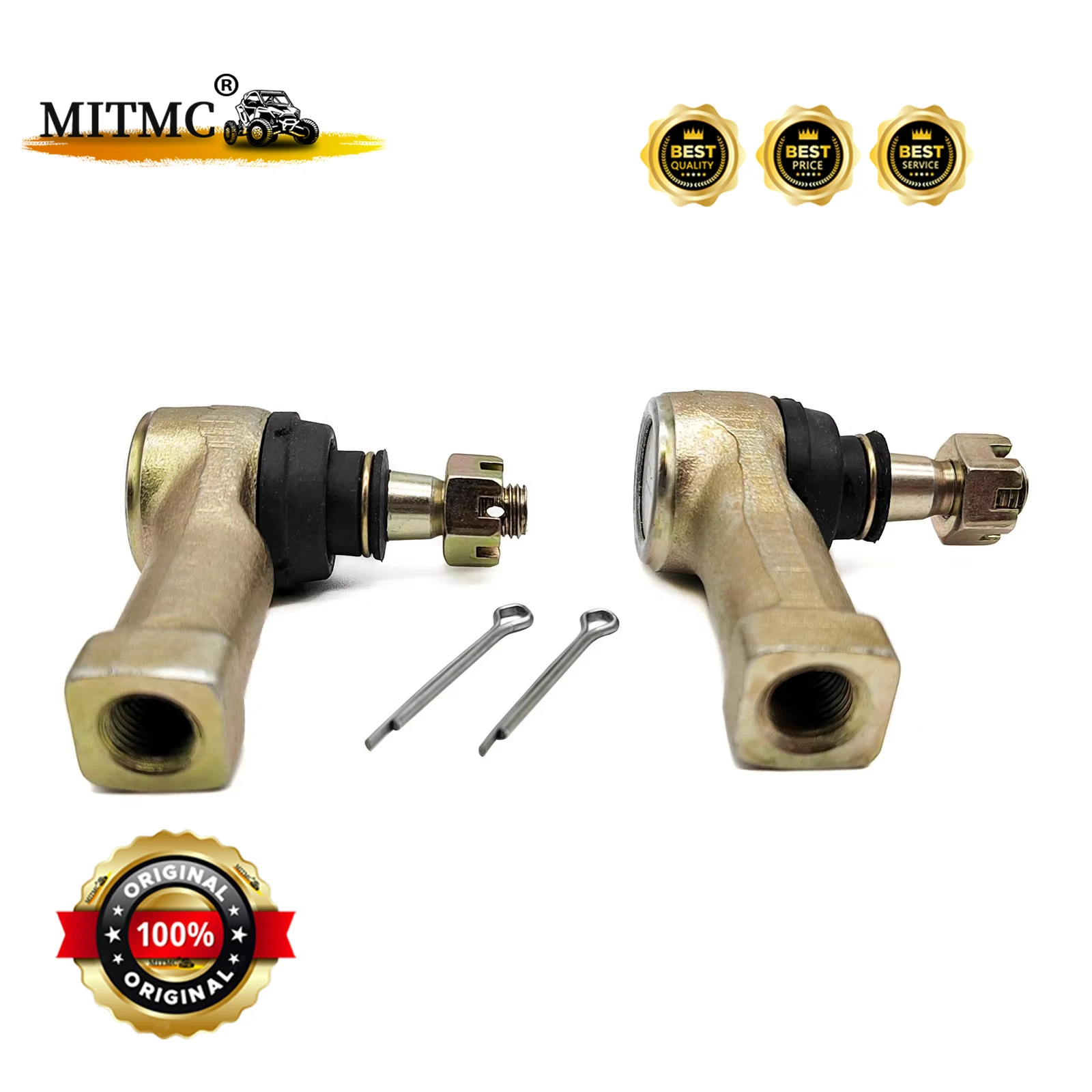 MITMC Left and Right Ball Joint For HS 110 250 400 450 500 700 750 800 1000 ATV UTV FORGE TACTIC AXIS 62512-107-0000 62511-107-0
