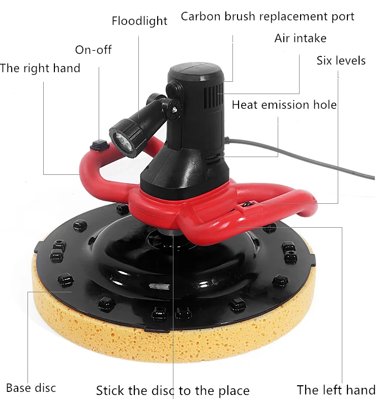 New design cement smoothing electric wall polisher machine for construction