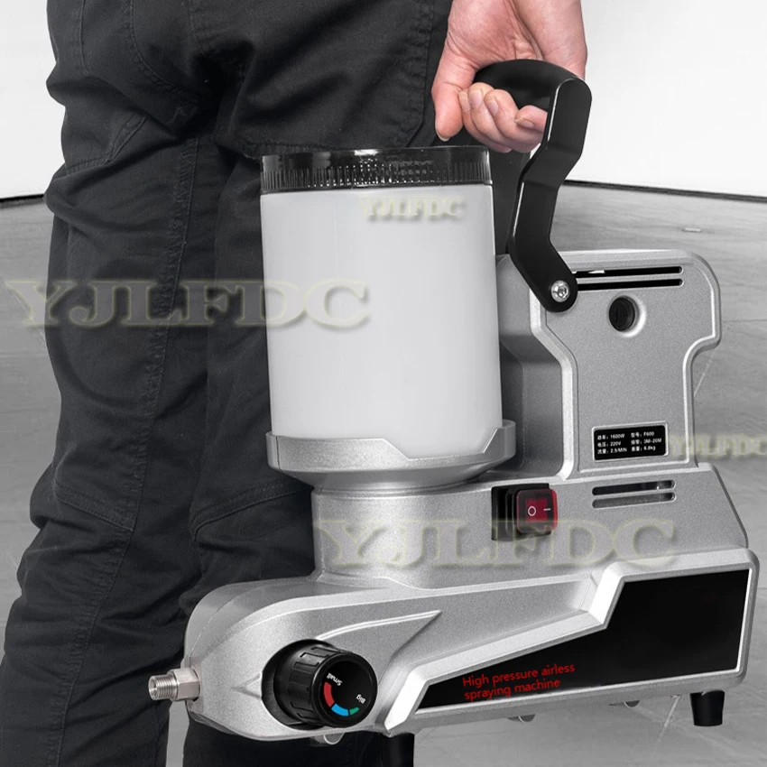 New Multifunctional 1600W Airless Paint Sprayer Machine Small Portable Electric Spray Gun High Power Home Painting 220V/110V