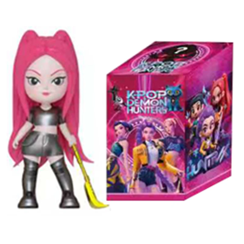 2026 جديد أنيمي KPop الشيطان هنتر دمية لعبة من الفينيل رومي ميرا زوي شخصية قناع الفينيل صندوق أعمى حلية لعبة هدية الكريسماس ﻿