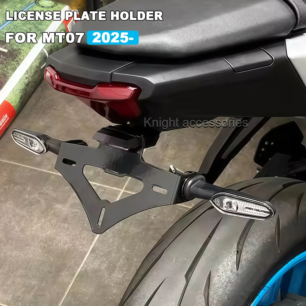 For MT07 MT-07 MT 07 MT07 2025 License Registration Plate Holder Bracket Rear Tail Tidy Fender Eliminator