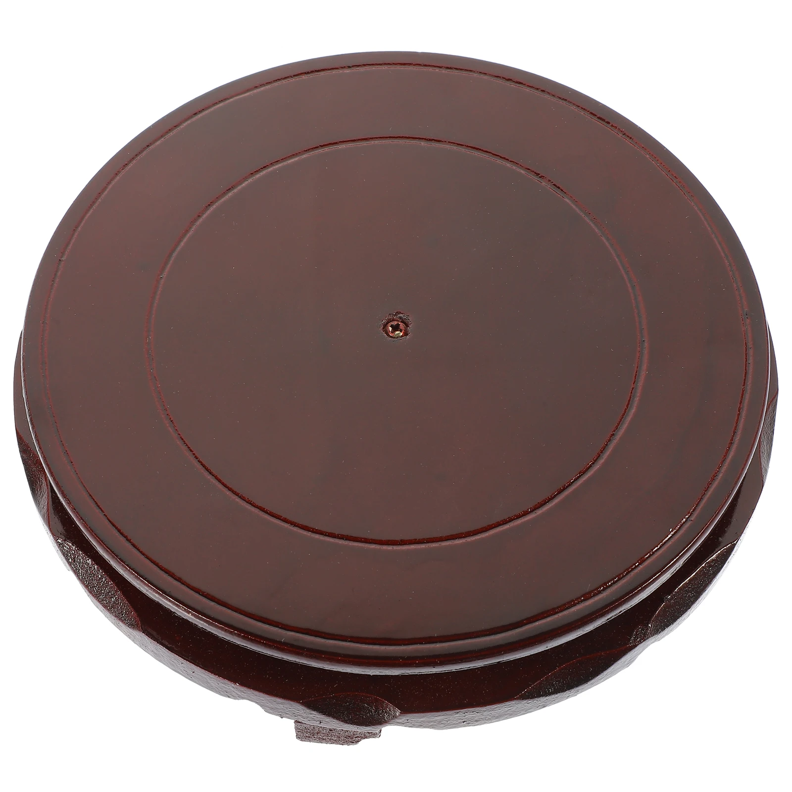 

Round Wood Display Base Rustic Wooden Pedestal Stand for Flowerpot Plant Holder Fish Tank Craft Display Home Decor Storage Rack