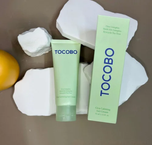 Imagen 2 del producto TOCOBO Centella Asiatica Hidratante Hornez Calmante Crema facial nutritiva suave, helado, árbol de té, crema de gel calmante