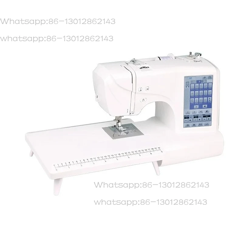 Industrial embroidery machines, sewing machines, furniture