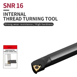 SNR0013M16 SNR0014M16 SNR0016Q16 SNR0020R16 SNR0025S16 CNC Internal Thread Turning Tool rod 16IR Inserts Lathe SNR Holder