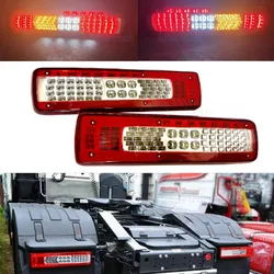 LED Tail Lights Turn Stop Brake Signal Lights Rear Lamps with plugs For Volvo FH 460 540 Heavy Truck OE 82849923 EXCELLENT