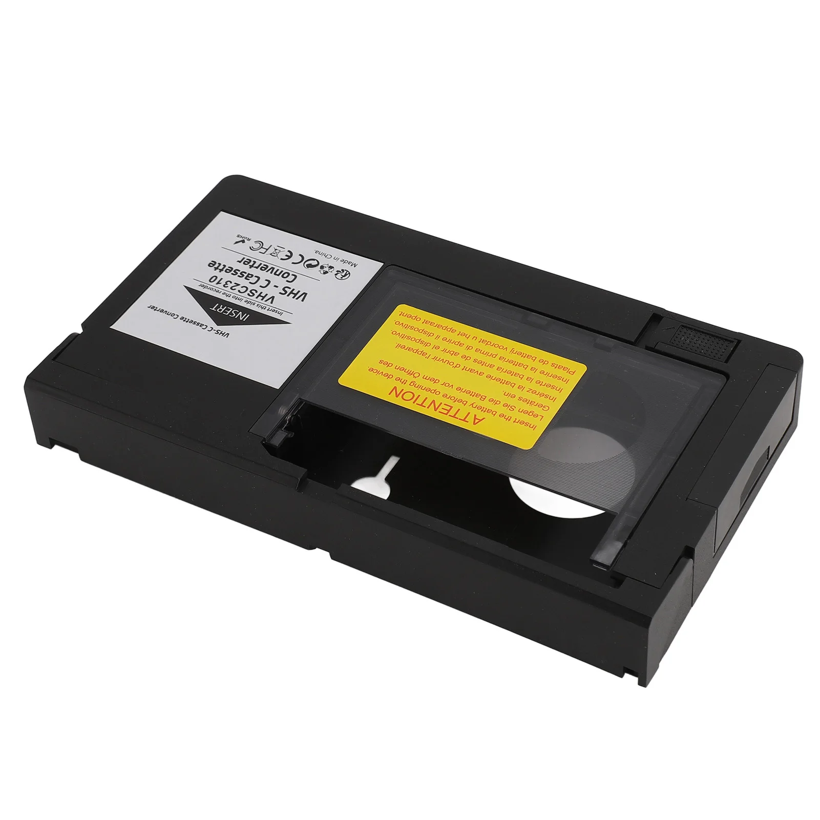 Camcorders Cassette Adapter Playback Recording Video Cassette Adaptor One Key Control for S‑VHS‑C S‑VHS Tapes