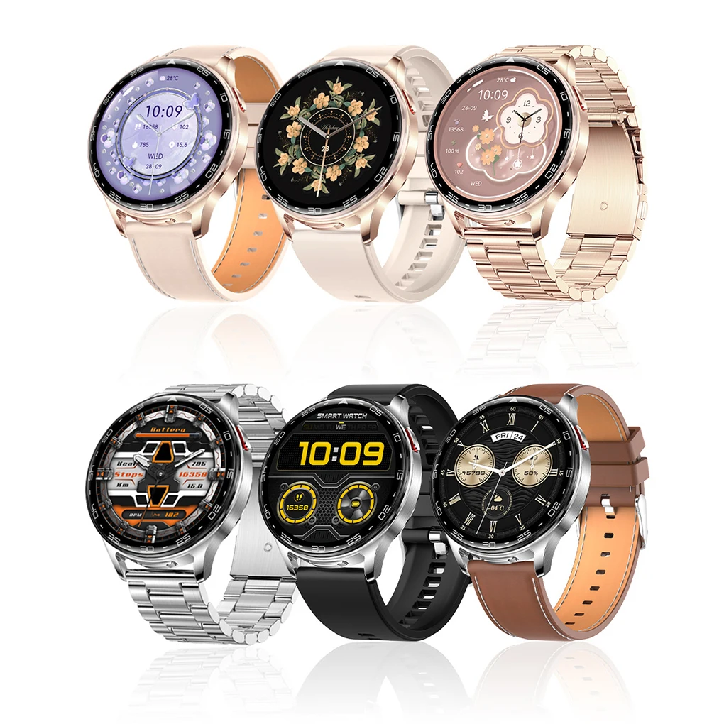 TWS 2in1 Earphone Bluetooth Jam Tangan Pintar Panggilan Bluetooth HIFI Kualitas Suara 9D GPS Lintasan Gerakan Jam Tangan Pintar Wanita