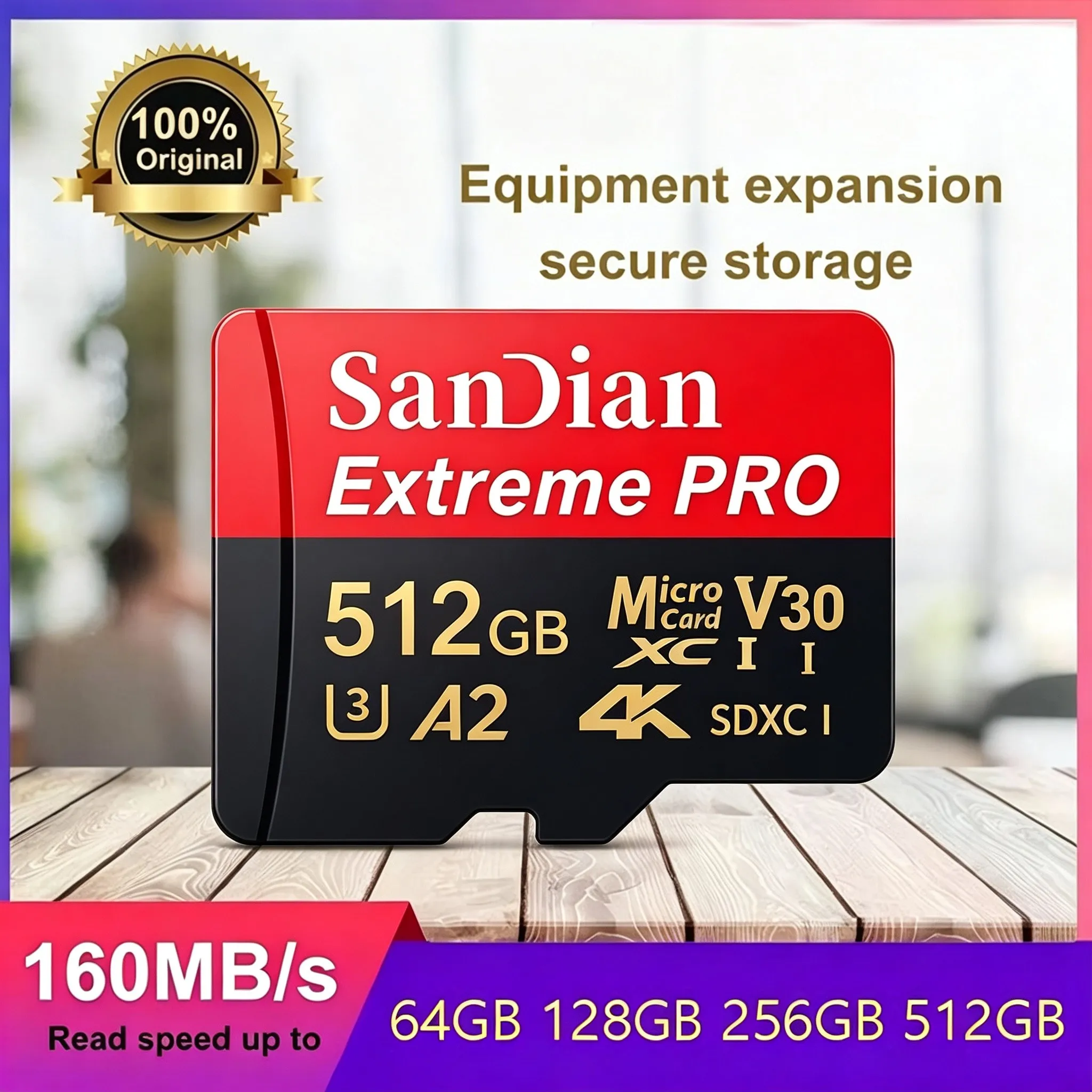 Dash Cam Sd Card 256Gb High Endurance - Hafıza Kartı, Micro TF SD Kart,