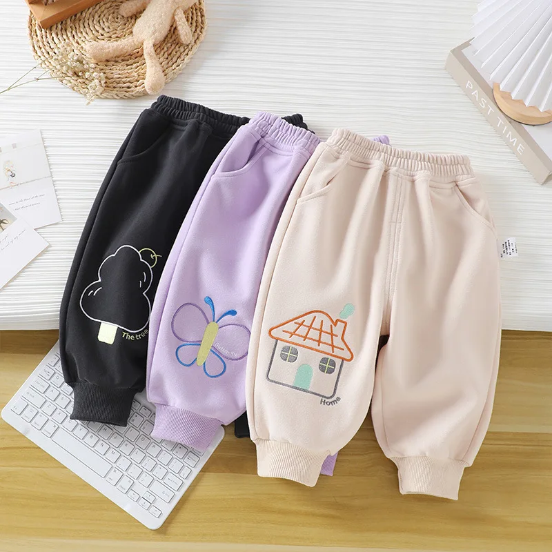 

Autumn New Children's Casual Trousers Cute Animal Long Pants For Boys and Girls Sweatpants For Baby