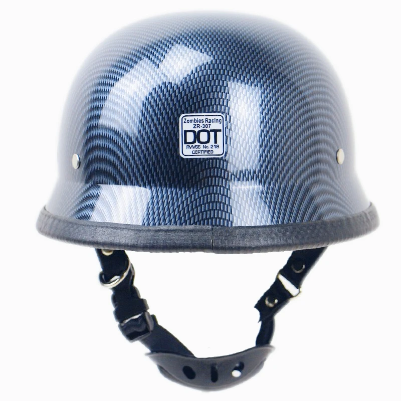 

Мотоциклетный шлем Zombies Racing, полушлем в стиле ретро, шлем Crown Prince's Cycling ZR-307