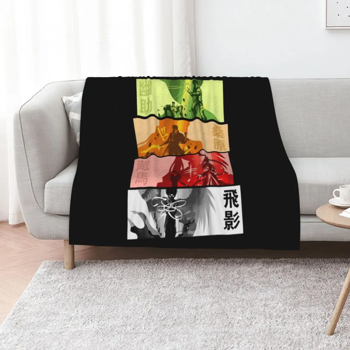 

Yu Yu Hakusho T-ShirtYu Yu Hakusho Set Throw Blanket warm winter Decorative Sofa Furry Heavy Blankets