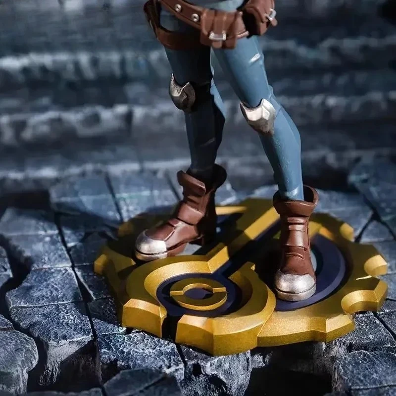 الجديد في المخزون League of Legends LOL Explorer Ezreal نموذج قابل للجمع للنحت المتوسط #2